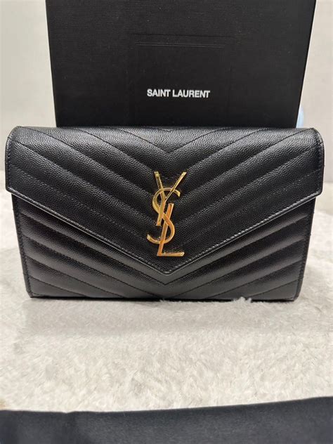 ysl woc 22cm price|YSL wallet review.